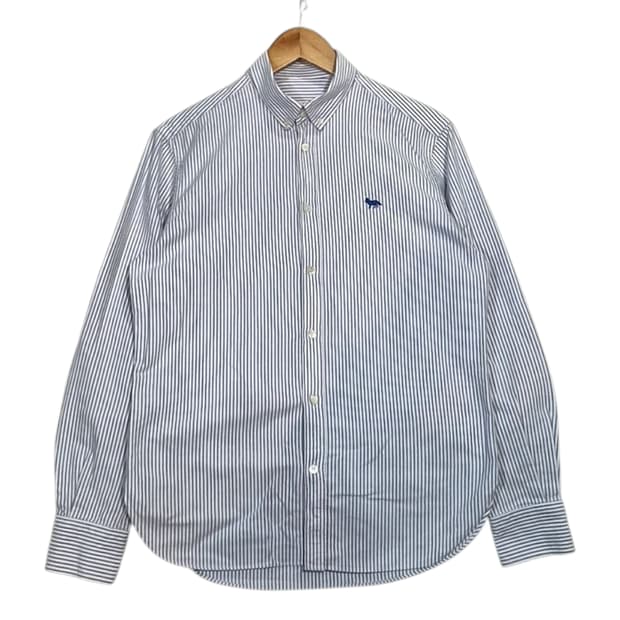 Maison Kitsune 메종키츠네 스트라이프 셔츠