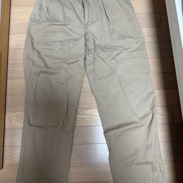 폴로 투턱 치노팬츠