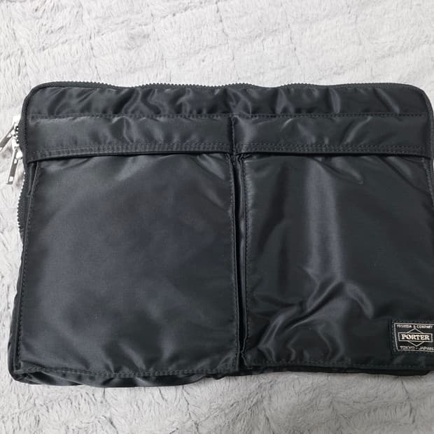 포터 도큐먼트 케이스 클러치백