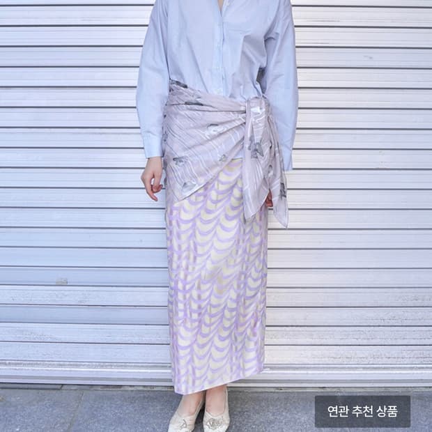 누아누 Pumila Long Skirt_Lavender (3)