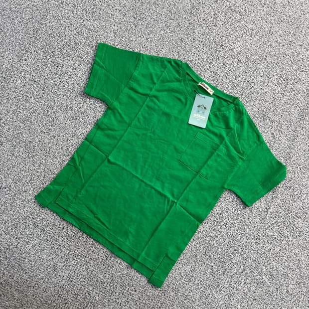 130 새상품 밀밤 키즈 포켓 반팔티 0420J