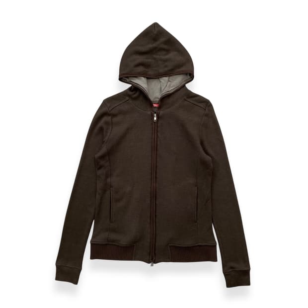 Double Standard knit zip up