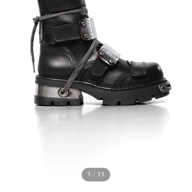 레이서월드와이드 BLACK BOOT size42 (구매)