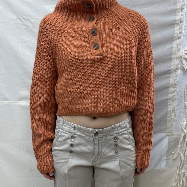 ray cassin crop knit