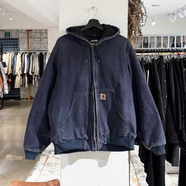 칼하트 네이비 J130 MDT 액티브 자켓