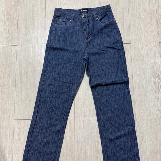 토피 데님 팬츠