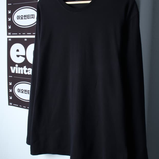 (2XL-3XL) 무신사 스탠다드 긴팔티셔츠 빅사이즈 무지-H34521