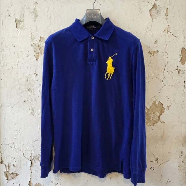 폴로 랄프로렌 긴팔 빅포니 카라티 L