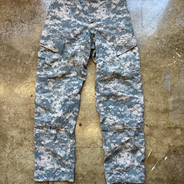 착샷O 미군 ACU 밀리터리 카고 팬츠