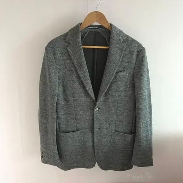 BREUER 브로이어 이태리 린넨 자켓 105 럭셔리 그레이