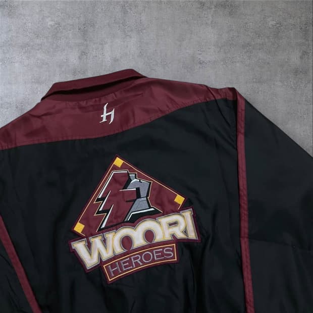 우리 히어로즈 (키움) 00s 올드스쿨 베이스볼 자켓