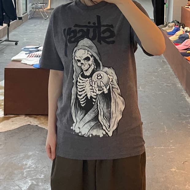 스투시 빈티지 스켈레톤 그래픽 반팔 H2555