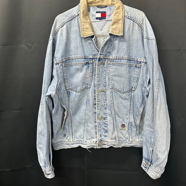 타미진스 90s 올드스쿨 데님 트러커 자켓