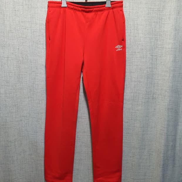 엄브로 남성 기모 트레이닝 바지 