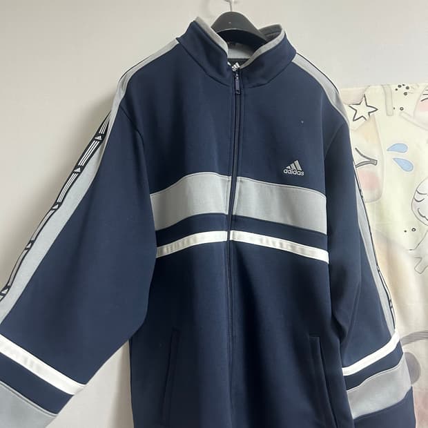 아디다스 빈티지 져지 네이비 JD2002