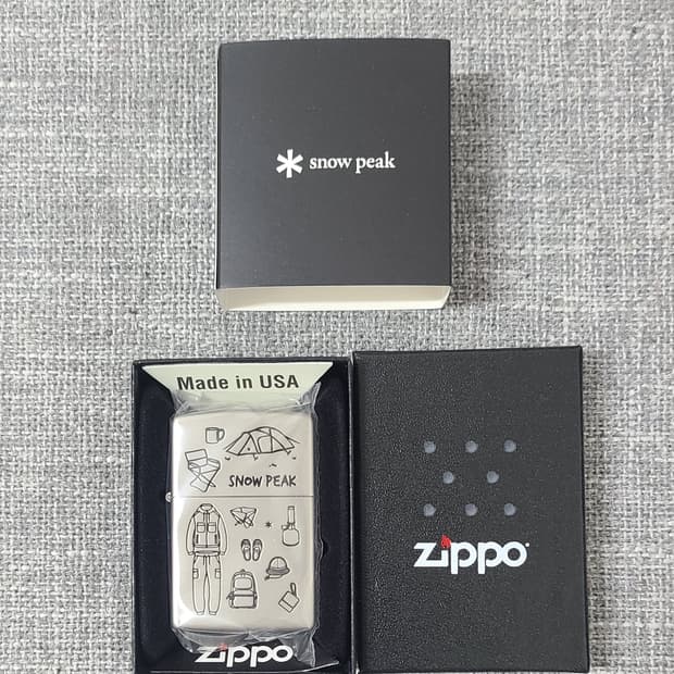 스노우피크x지포