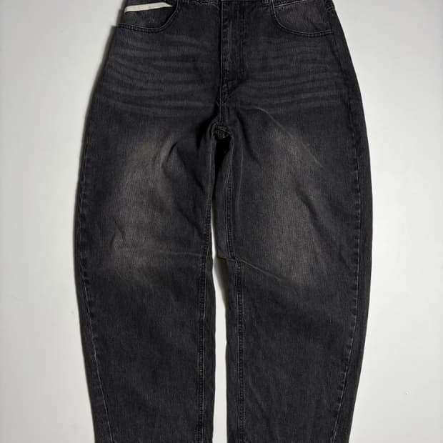 이티씨이 25ss 스네이크 본 워시드 데님 팬츠 R3139