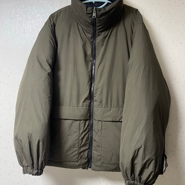 플랙 정품 더블리스 리버시블 덕다운 점퍼 L