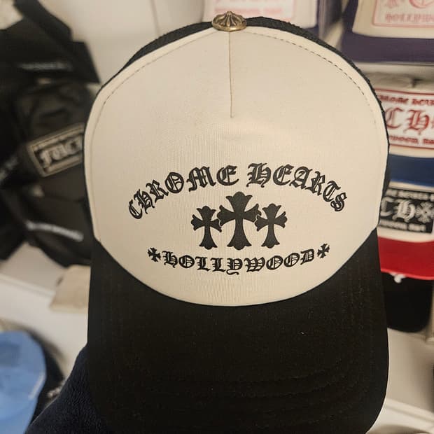 크롬하츠 정품 킹타코 메쉬 캡 모자