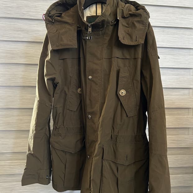 헨리코튼 카키 야상 점퍼 105