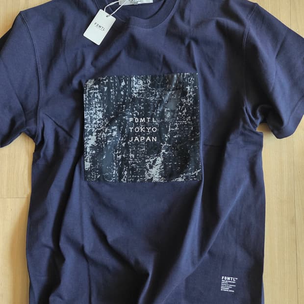 FDMTL 펀드멘탈 스퀘어 자카드 티 105 새상품