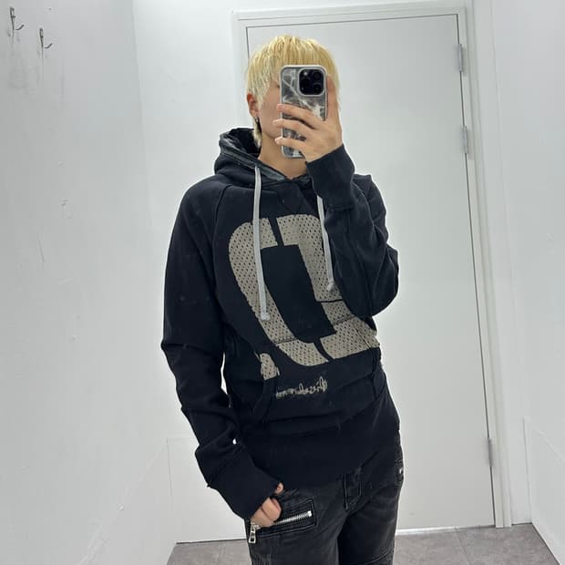 Diesel destroyed  hoodie