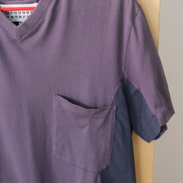 마르지엘라 브이넥 티셔츠