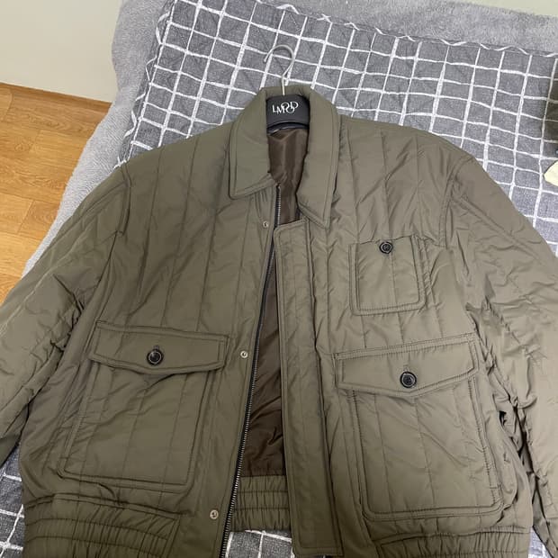 엘무드 텐쿠 퀼티드 블루종 46사이즈