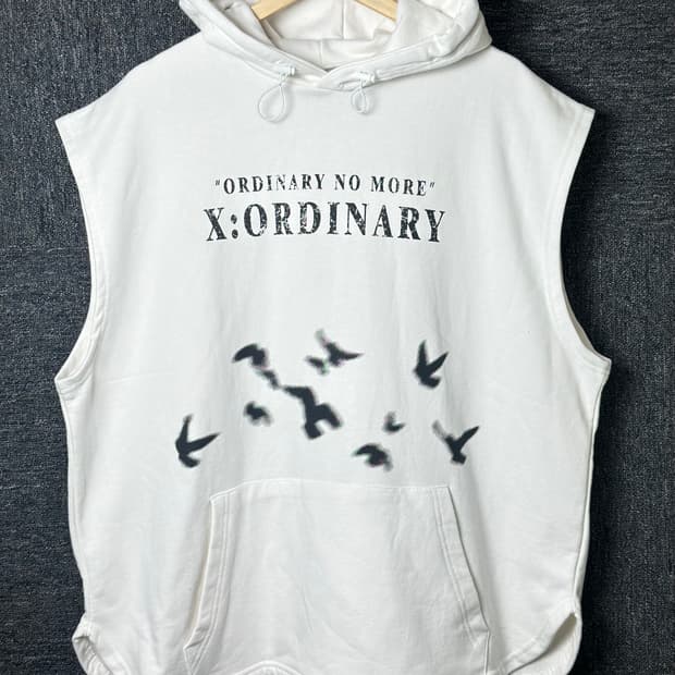 X:ORDINARY 민소매 후드티52