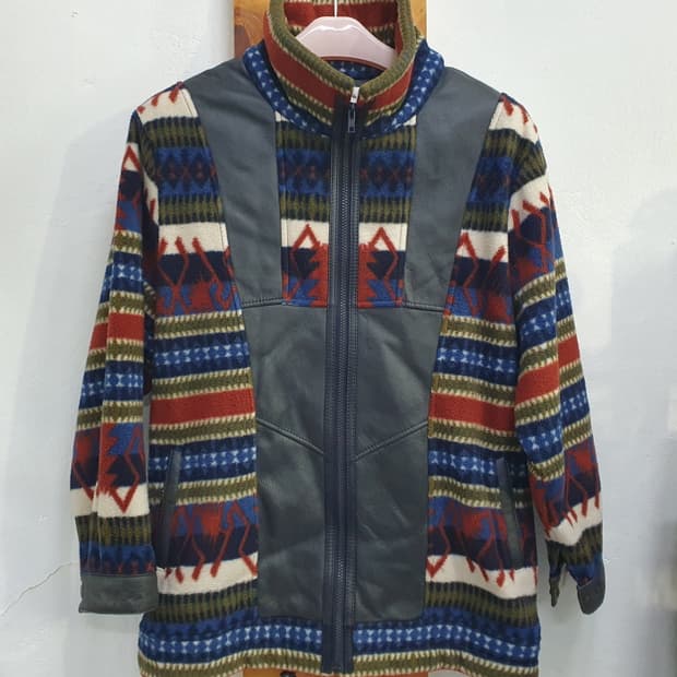 NZ 램스킨 뉴질랜드 패턴 플리스 점퍼(105)