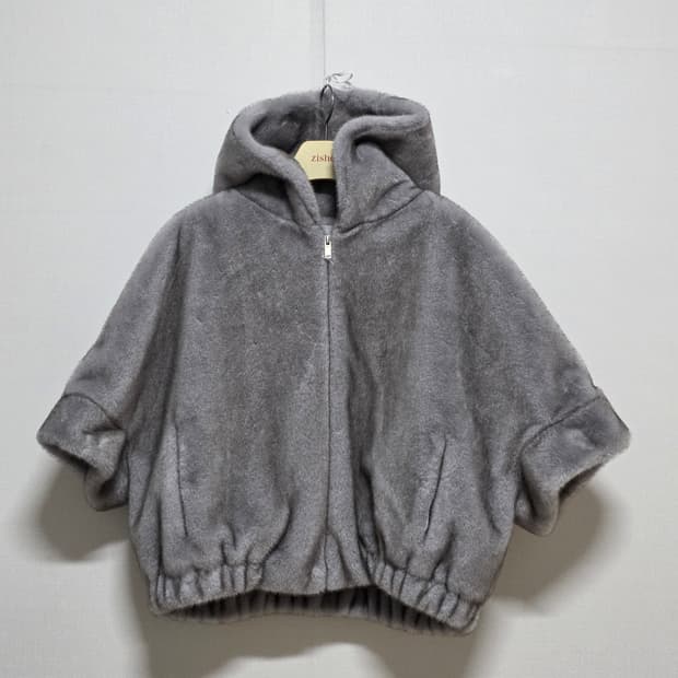 셀럽샵 털 후드