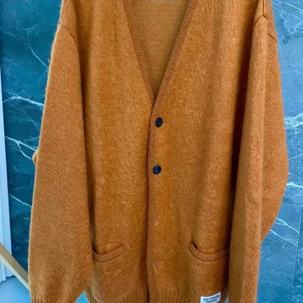 와코마리아 모헤어 가디건