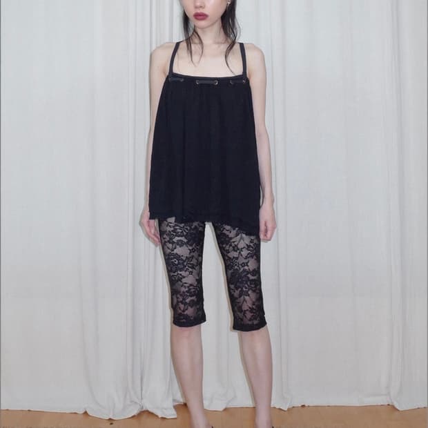 Free People 리본 끈나시