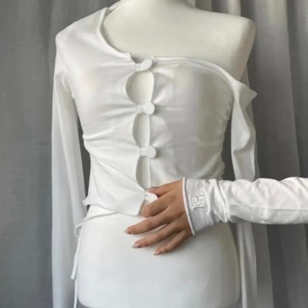 Bnfrom 비엔프롬 가디건 화이트