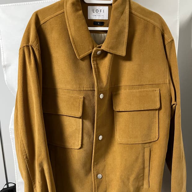 로파이 코듀로이 자켓