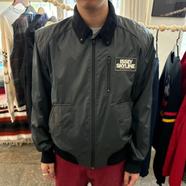 80s Issey Miyake Skyline 봄버자켓