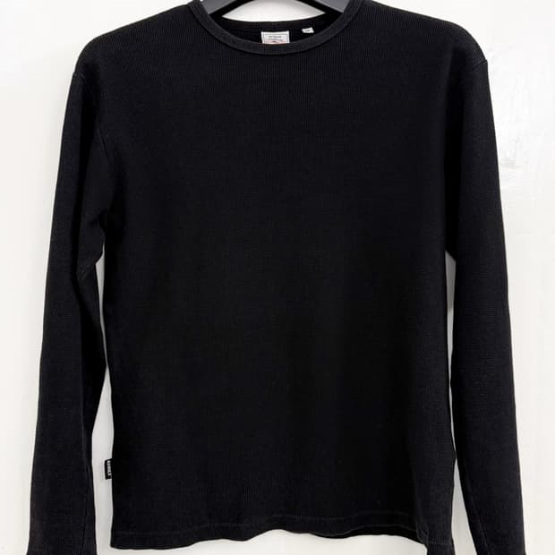 AVIREX U.S.A. Black Thermal Long Sleeve