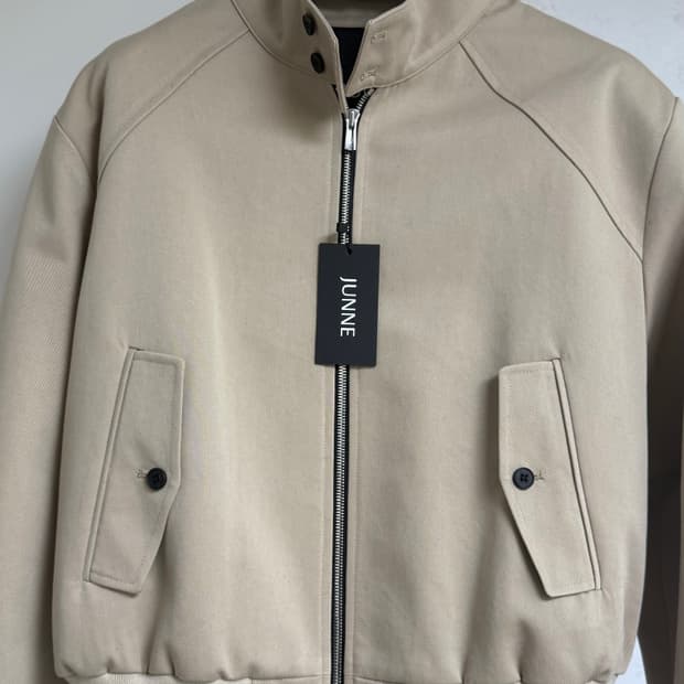 [판매] 준느 j38 트윌 베이지 바라쿠타 자켓 (M)