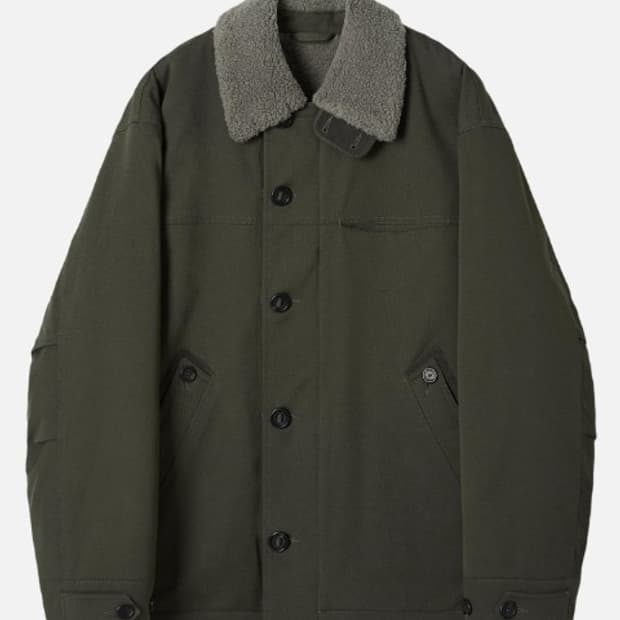 (새상품)러프사이드 덱파카 3사이즈 올리브