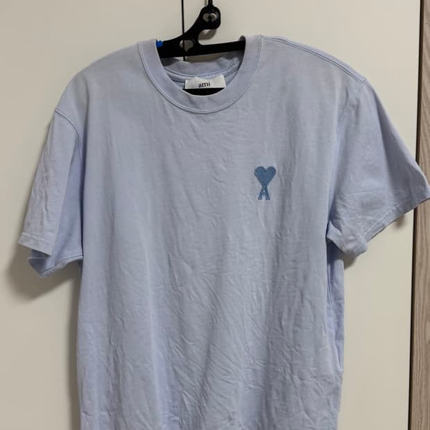 아미 하트로고 오버핏 반팔