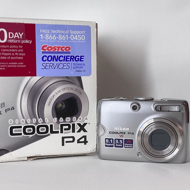 (풀박스)니콘 쿨픽스 p4 nikon coolpix p4