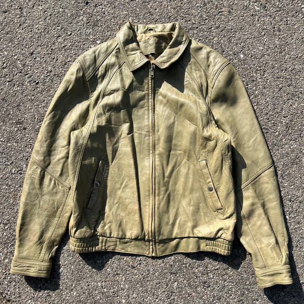 90’s Adolfo 레더 자켓