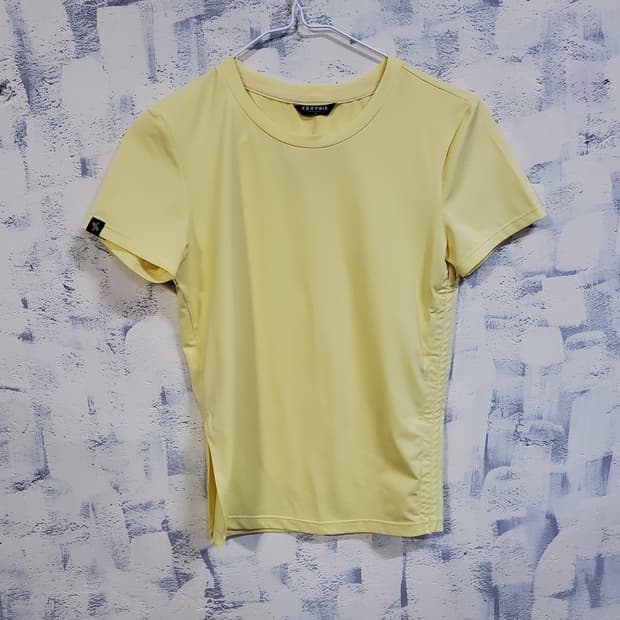 젝시믹스 기능성 반팔 티셔츠 옐로우 