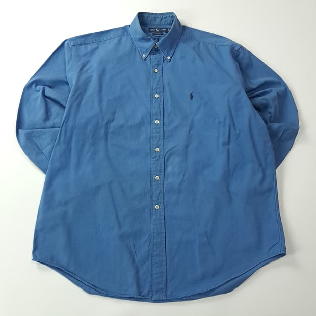 CJ223 XL 폴로 블레이크핏 90s 더스티블루 셔츠 남방