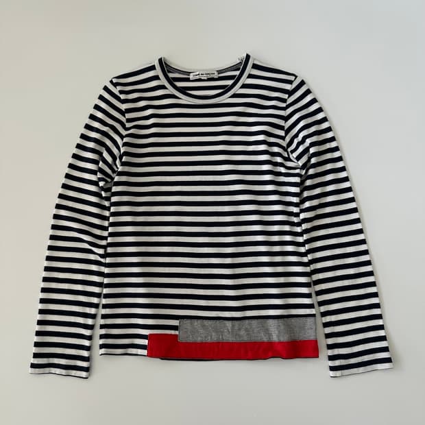 꼼데가르송 comme des garcons 스트라이프 티셔츠