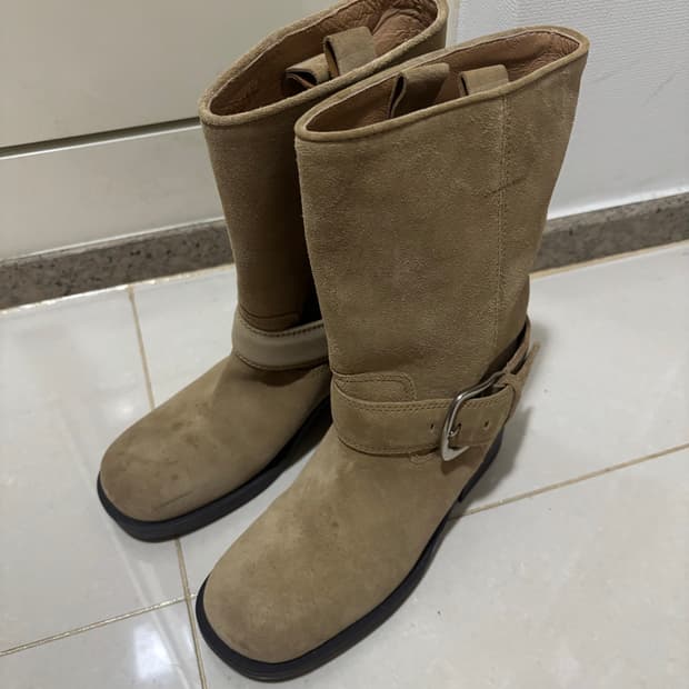 아카이브앱크 스웨이드부츠 archivepke