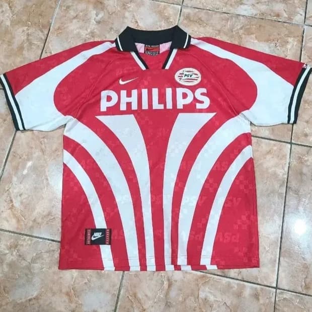 나이키 96 97 PSV 아인트호벤 올드레플 축구져지 