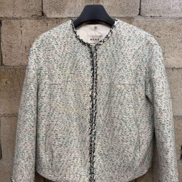 마인 트위드 자켓