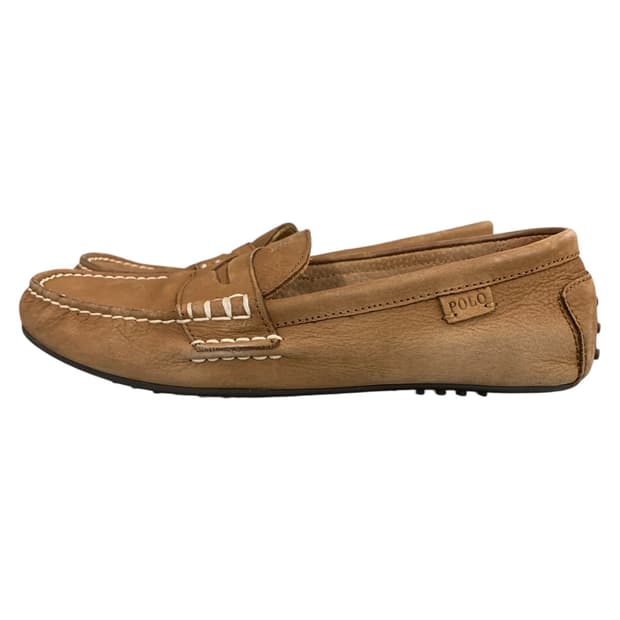 폴로 스웨이드 레더 드라이브 로퍼 UK8(270)