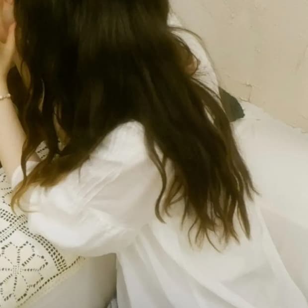 일본 빈티지 모리걸 레이스 천사핏 블라우스 아오이유우 스즈코 카모메산장